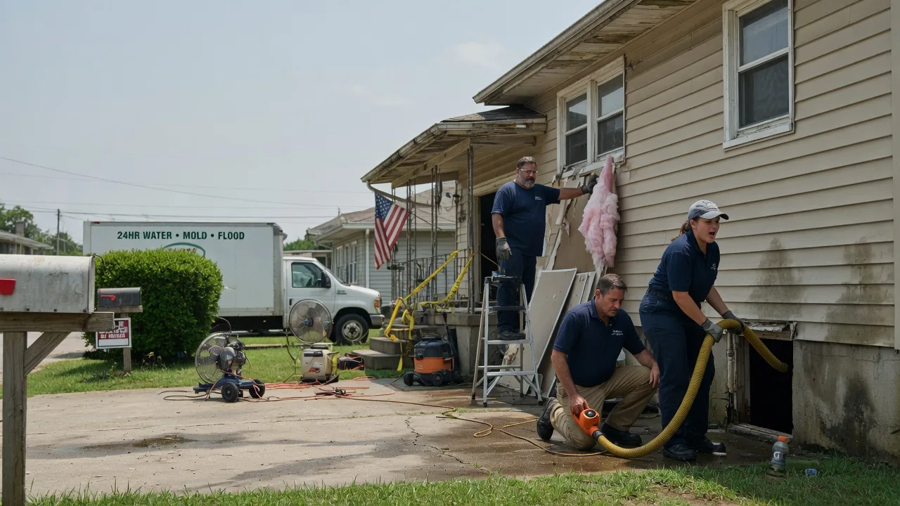 Water Damage Repair in Roseglen, ND near me
